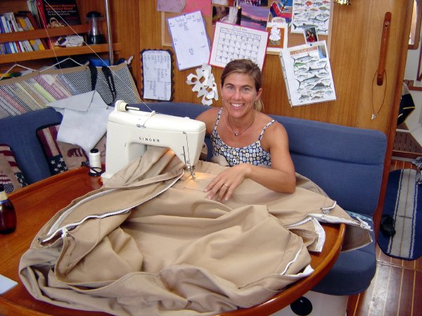 Canvas Projects on the boat